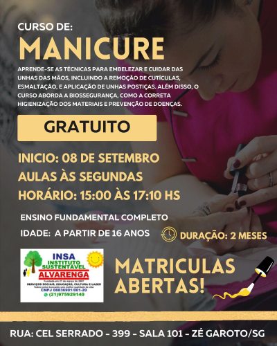 curso de manicure