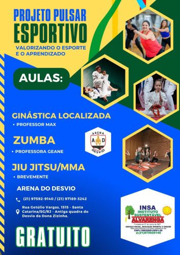 projeto pulsar esportivo